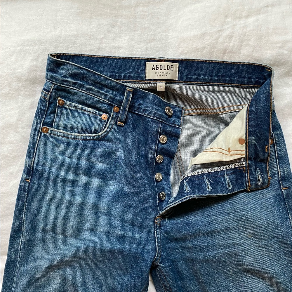 Agolde MADE IN USA jeans size 25 100% cotton